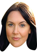 Katy Wix Celebrity Face Mask Fancy Dress Cardboard Costume Mask