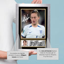 Keira Walsh Poster Print – England & Chelsea Midfield Maestro  – Framed or Unframed – Gift for Women’s Football Fans