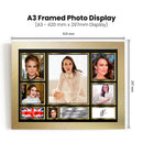 Keira Knightley Actors Framed Autographed Print - Limited Edition Autograph Fan Gift – Collectible Memorabilia Merchandise