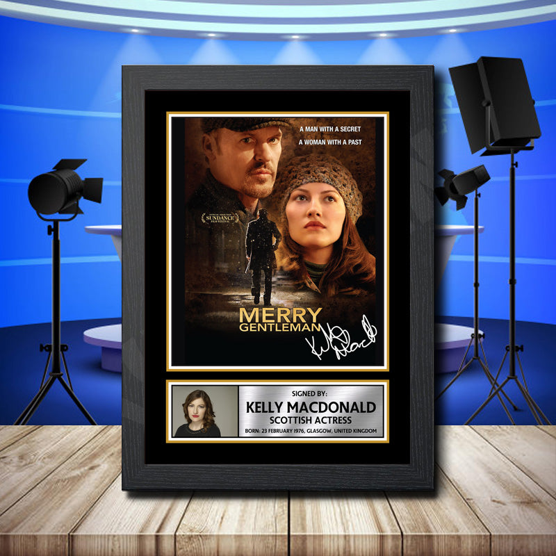 Kelly Macdonald 2 Printed Signature Television Star Poster Print Framed Wall Art Gift – Kelly Macdonald 2 Printed Signature Television Star Poster Print