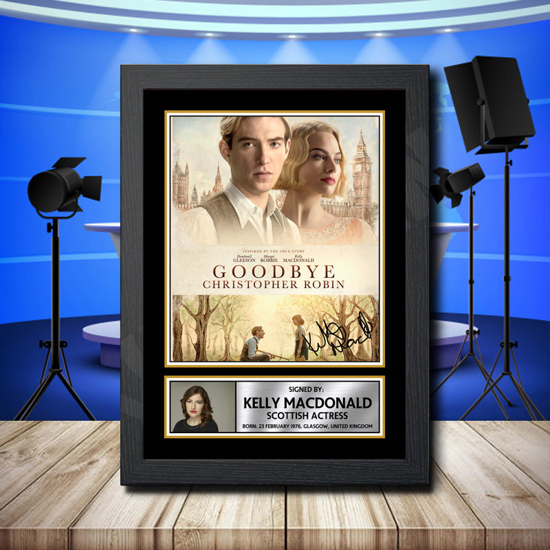 Kelly Macdonald 3 Printed Signature Television Star Poster Print Framed Wall Art Gift – Kelly Macdonald 3 Printed Signature Television Star Poster Print
