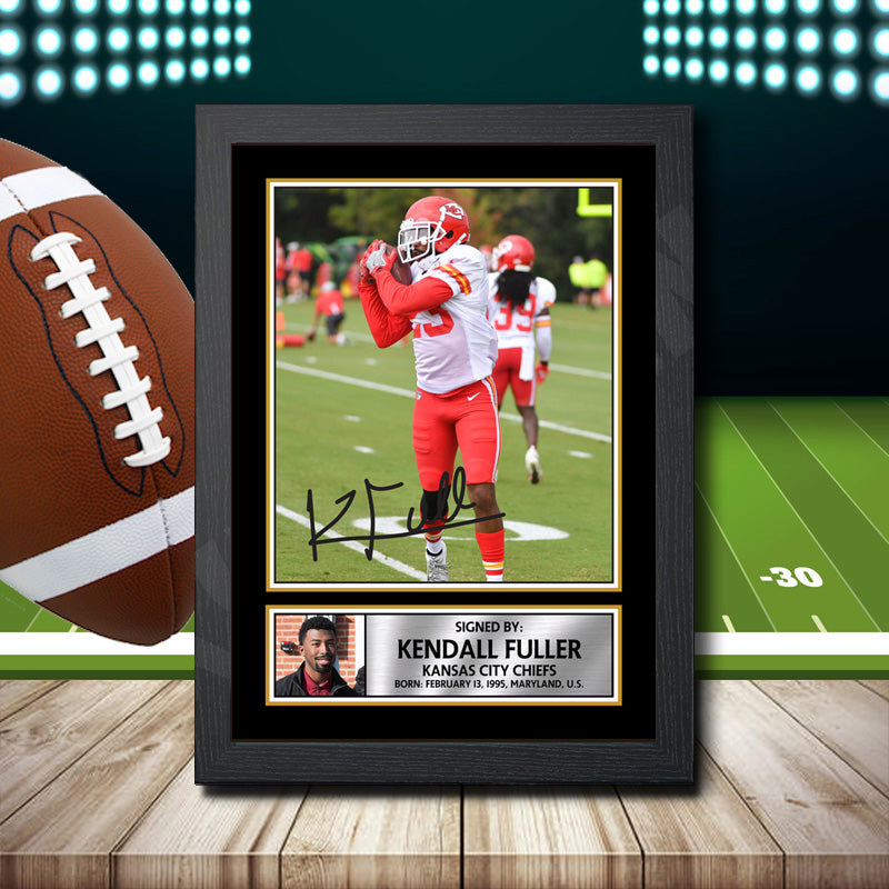 Kendall Fuller 2 – Printed Signature NFL Star Print – Kendall Fuller 2