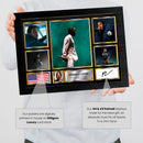 Rappers Kendrick Lamar Framed Autographed Print - Limited Edition Autograph Fan Gift – Collectible Memorabilia Merchandise