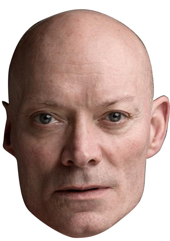 Kevan MacKenzie Face Mask – Fancy Dress Cardboard Costume Mask – Kevan MacKenzie Face Mask