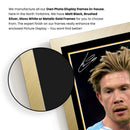 Kevin De Bruyne Manchester City & Belgium Signed Autographed Portrait Poster Print – Football Memorabilia Gift for Fans & Collectors