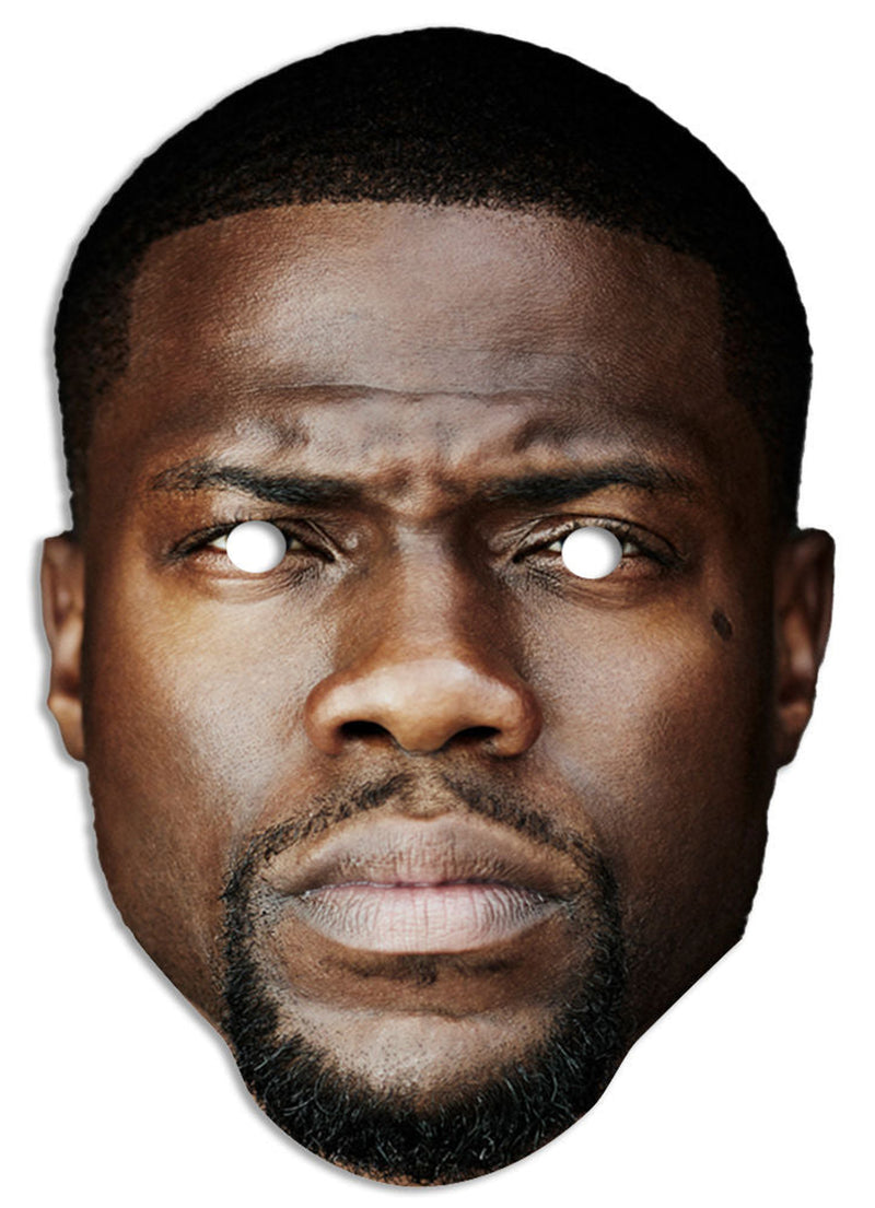 Kevin Hart Celebrity Face Mask Fancy Dress Cardboard Costume Mask
