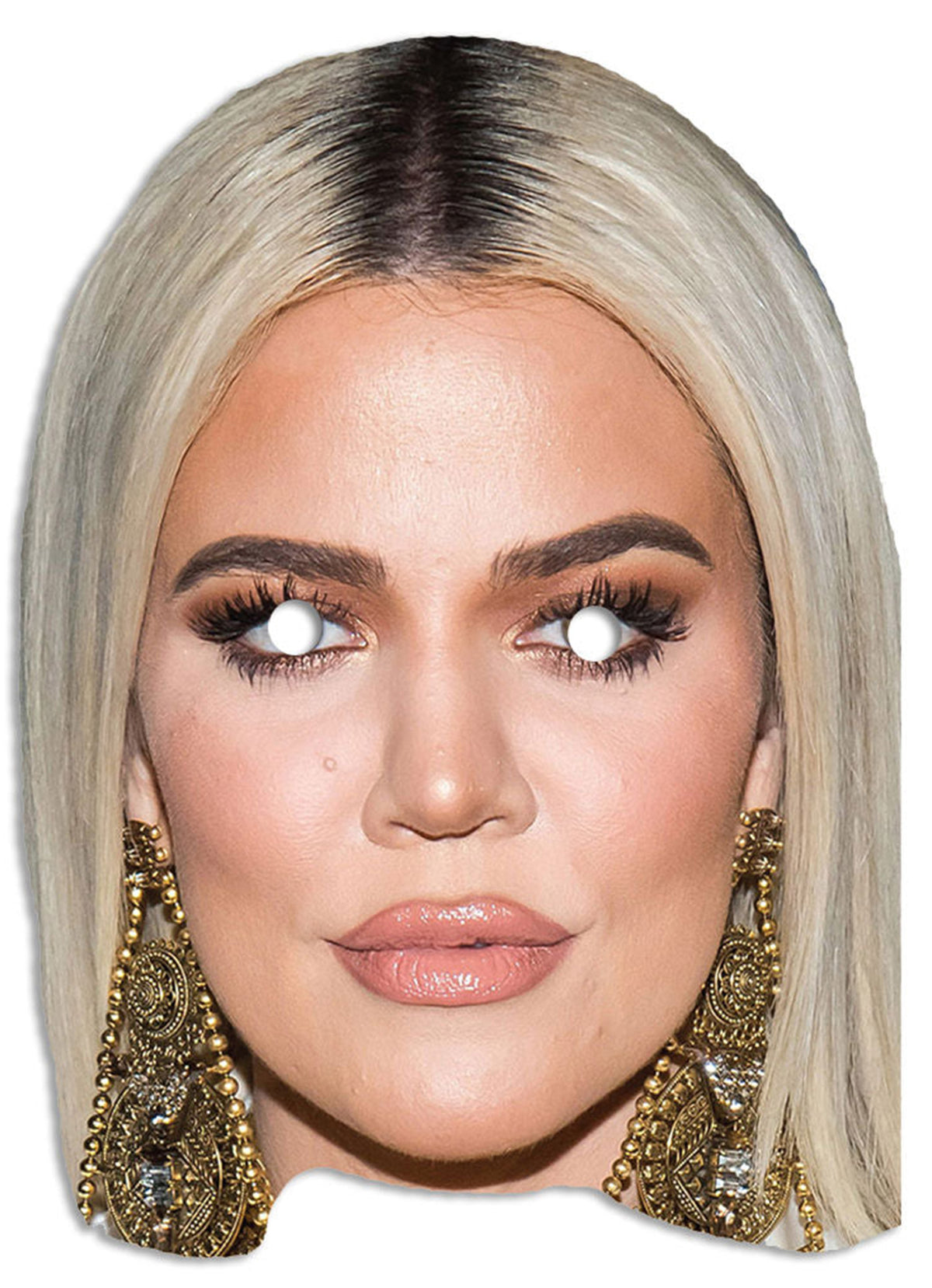 Khloe Kardashian LF Celebrity Face Mask Fancy Dress Cardboard Costume Mask – Khloe Kardashian LF Face Mask