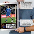 Kiernan Dewsbury-Hall Signed Autograph Poster Print – Chelsea F.C. – Midfield Maestro Memorabilia – Gift for Fans & Collectors