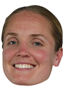 Kim Little - Arsenal Women's Football Face Mask Fancy Dress Cardboard Costume Mask