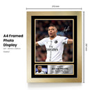 Kylian Mbappé Signed Autograph Poster Print – France & Real Madrid Superstar – Football Gift for Fans & Collectors
