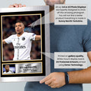 Kylian Mbappé Signed Autograph Poster Print – France & Real Madrid Superstar – Football Gift for Fans & Collectors