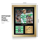 Kyogo Furuhashi Signed Poster Print – Celtic FC Tribute Wall Art with Signature & Jersey Number – Japan Forward Memorabilia for SPFL Fans & Collectors