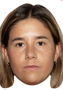 Kyra Cooney-Cross - Arsenal Women's Football Face Mask Fancy Dress Cardboard Costume Mask