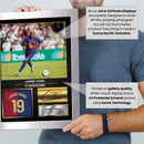 Lamine Yamal Barcelona Signed Poster Print – FC Barcelona Football Wall Art – Printed Autograph Soccer Memorabilia – Barca Fan Bedroom Decor Gift