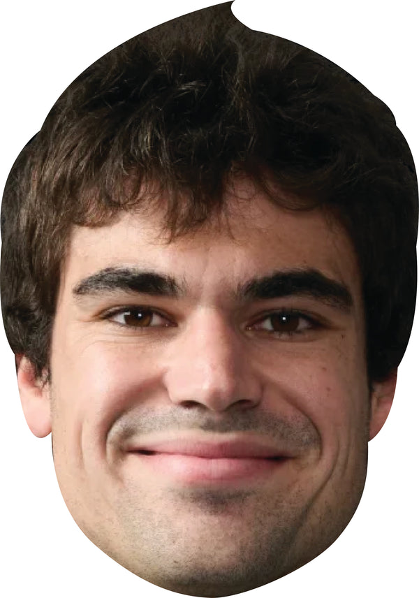 Lance Stroll Face Mask – F1 Motorsport Celebrity Card Face Mask – Celebrity Mask for Stag Do, Hen Night, Fancy Dress & Costume Parties