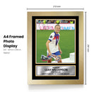 Leah Williamson Printed Signed Poster Print – England Lionesses Euro Champion Wall Art – Autograph Style Women’s Football Memorabilia Collectible