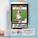 Leah Williamson Printed Signed Poster Print – England Lionesses Euro Champion Wall Art – Autograph Style Women’s Football Memorabilia Collectible