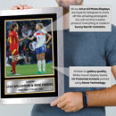 Leah Williamson & Irene Paredes Printed Signed Poster Print – Euro Final 27th July 2025 – Women’s Football Wall Art – Autograph Style Soccer Memorabilia Collectible