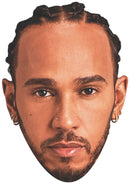 Lewis Hamilton Face Mask – Formula Racing Champion Mask for Stag Do, Hen Night, Fancy Dress & Costume Parties – Funny Adult Card Mask