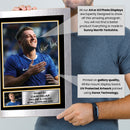 Liam Delap Printed Autograph Poster – England & Chelsea F.C. Football Star Wall Art – Soccer Player Memorabilia Poster Print