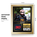 Liam Lawson Racing Bulls Signed Poster Print – Formula One F1 Wall Art – Printed Autograph Motorsport Memorabilia – Racing Fan Bedroom Decor Gift