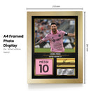 Lionel Messi Inter Miami Signed Poster Print – Football Wall Art – Printed Autograph Soccer Memorabilia – Inter Miami CF Fan Bedroom Decor Gift