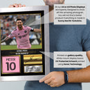 Lionel Messi Inter Miami Signed Poster Print – Football Wall Art – Printed Autograph Soccer Memorabilia – Inter Miami CF Fan Bedroom Decor Gift