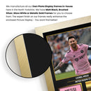 Lionel Messi Inter Miami Signed Poster Print – Football Wall Art – Printed Autograph Soccer Memorabilia – Inter Miami CF Fan Bedroom Decor Gift