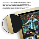 Lionel Messi Argentina Signed Poster Print – Football Wall Art – Printed Autograph Soccer Memorabilia – Argentina National Team Fan Decor Gift