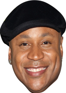 LL Cool J 2025 Celebrity Face Mask Fancy Dress Cardboard Costume Mask