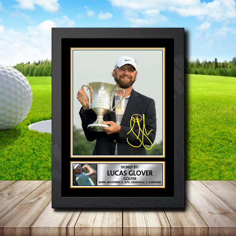 Lucas Glover Printed Signature Golfer Star Poster Print Framed Wall Art Gift – Lucas Glover Printed Signature Golfer Star Poster Print