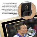 Lucy Bronze Printed Signed Poster Print – England Lionesses Euro Champions 2025 Trophy Celebration Wall Art – Women’s Football Memorabilia Collectible