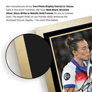 Lucy Bronze Printed Signed Poster Print – England Lionesses Euro Champions 2025 Trophy Celebration Wall Art – Women’s Football Memorabilia Collectible