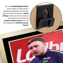 Luke Littler Printed Signed Poster Print – World Matchplay Champion Darts Wall Art – Autograph Style Sports Memorabilia Collectible