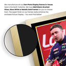 Luke Littler Printed Signed Poster Print – World Matchplay Champion Darts Wall Art – Autograph Style Sports Memorabilia Collectible