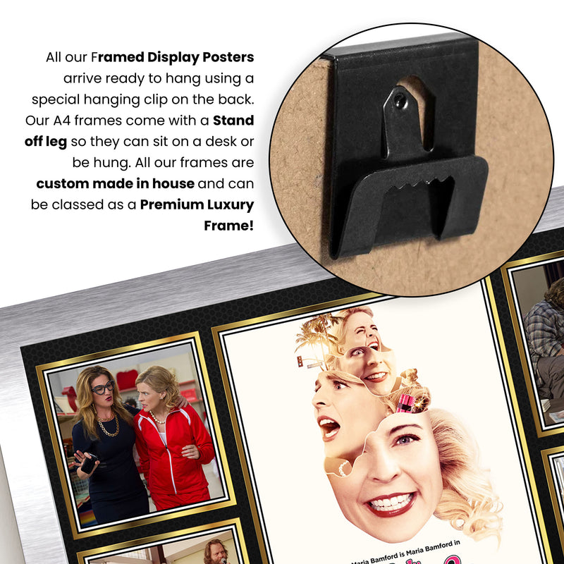 Lady Dynamite Netflix Shows Framed Autographed Print - Limited Edition Autograph Fan Gift – Collectible Memorabilia Merchandise