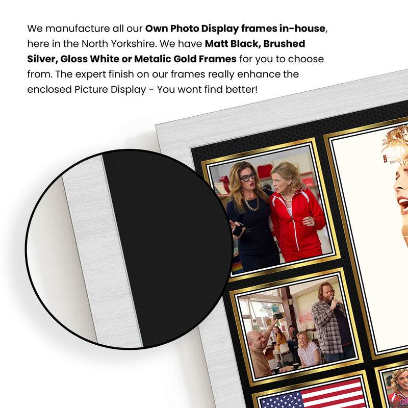 Lady Dynamite Netflix Shows Framed Autographed Print - Limited Edition Autograph Fan Gift – Collectible Memorabilia Merchandise