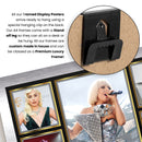 Lady Gaga  Singers Framed Autographed Print - Limited Edition Autograph Fan Gift – Collectible Memorabilia Merchandise