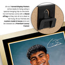 Lamine Yamal V1 Signed Autograph Poster Print – FC Barcelona Wonderkid – Football Gift for Fans & Collectors