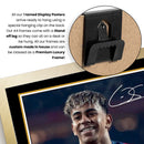 Lamine Yamal V2 Signed Autograph Poster Print – FC Barcelona Wonderkid – Football Gift for Fans & Collectors