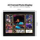 Lauryn Hill  Singers Framed Autographed Print - Limited Edition Autograph Fan Gift – Collectible Memorabilia Merchandise