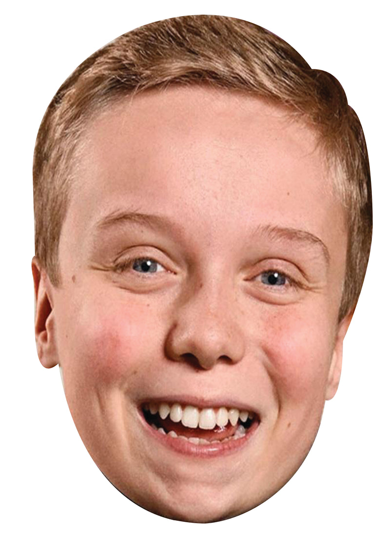 Lenny Rush Celebrity Face Mask Fancy Dress Cardboard Costume Mask