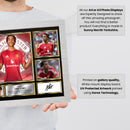 Len Yoro Limited Edition Signed Football Poster Print