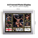 Leon Edwards UFC FIighters Framed Autographed Print - Limited Edition Autograph Fan Gift – Collectible Memorabilia Merchandise