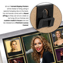 Leona Lewis Singers Framed Autographed Print - Limited Edition Autograph Fan Gift – Collectible Memorabilia Merchandise