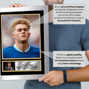 Lewis Hall Signed Autographed Portrait Poster Print – Newcastle United F.C. & England – Authentic Premier League Football Memorabilia