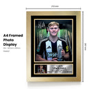 Lewis Hall Signed Autograph Poster Print – Newcastle United FC Memorabilia – Gift for Fans & Collectors