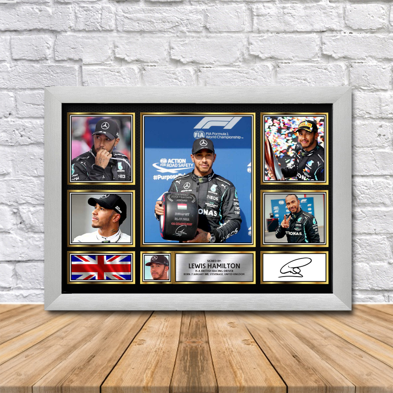 SABBIR F1 TEMPLATE Limited Edition Signed Gift Poster Print Artwork