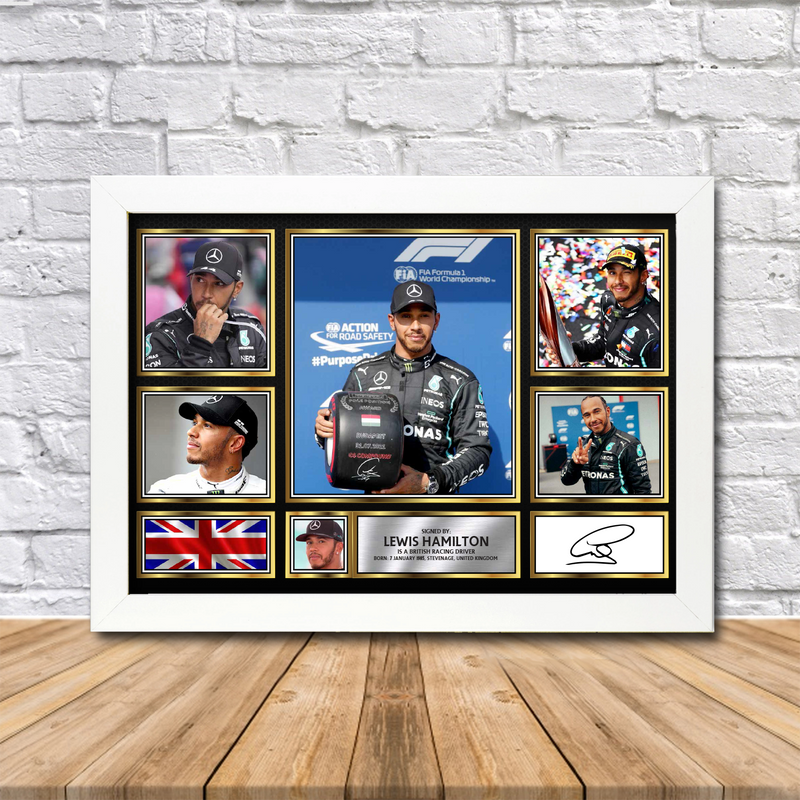 SABBIR F1 TEMPLATE Limited Edition Signed Gift Poster Print Artwork