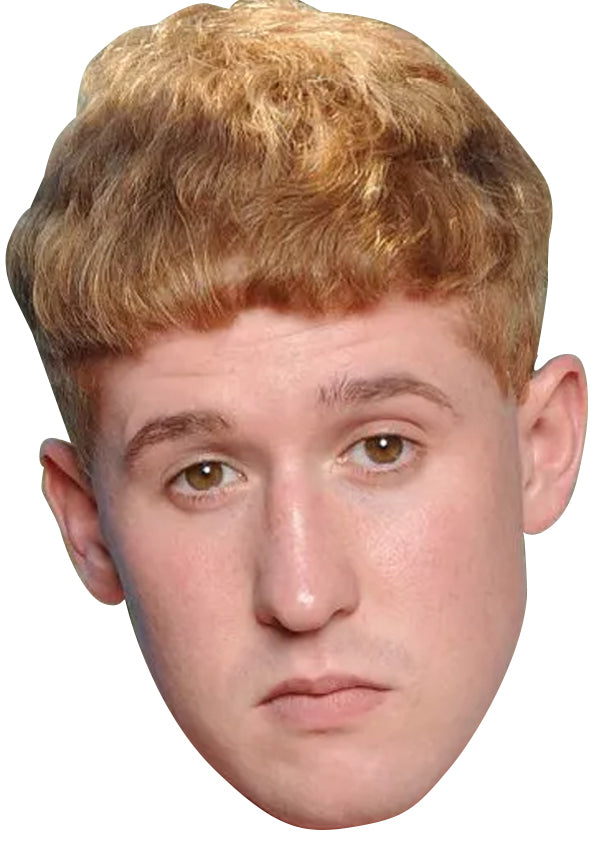 Liam - Benidorm TV STARS Celebrity Face Mask Fancy Dress Cardboard Costume Mask – Liam - Benidorm TV STARS Face Mask